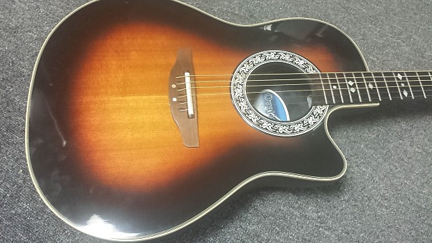 1987 Ovation 1862 Custom Balladeer Acoustic-Electric Guitar