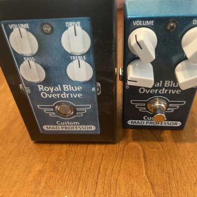 Reverb.com listing, price, conditions, and images for mad-professor-royal-blue-overdrive