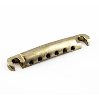 ABM 3020-NA Aged Aluminum Stop Tailpiece Aged Nickel for sale