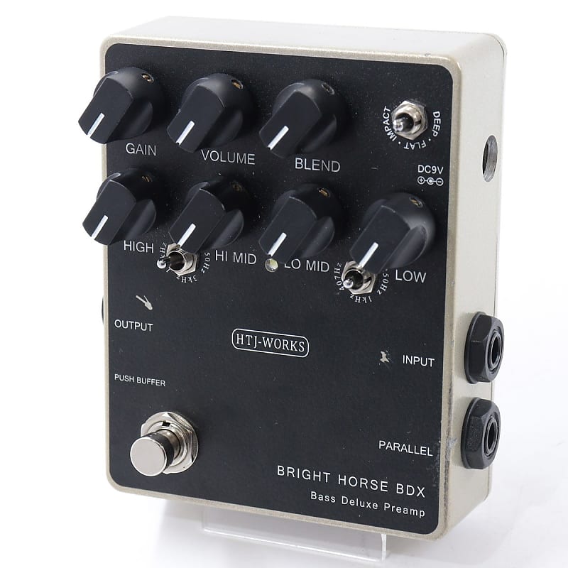 HTJ-WORKS Bright Horse BDX Bass Deluxe Preamp Bass Preamp DI