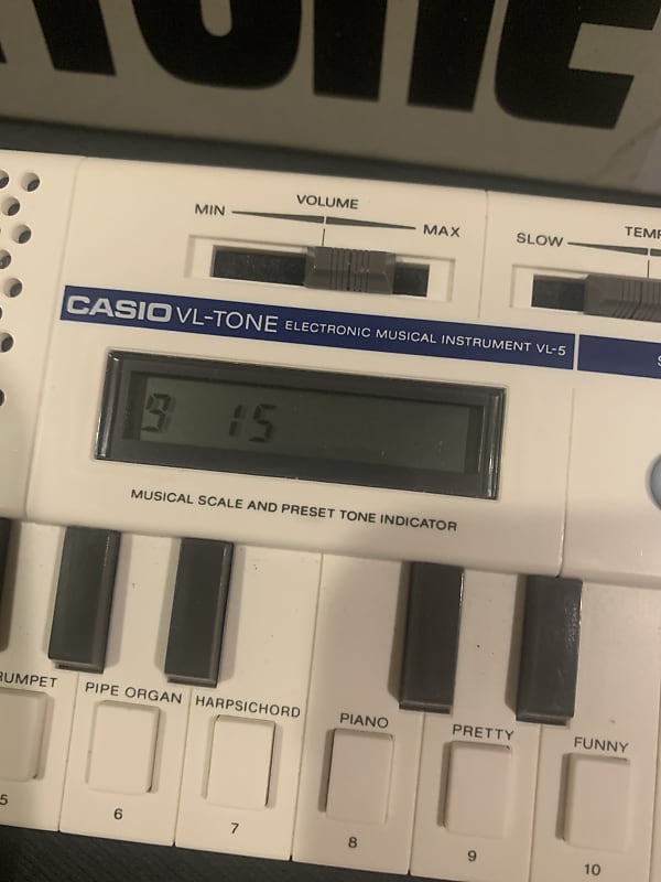 Casio VL-5 VL-Tone 37-Key Synthesizer Keyboard | Reverb