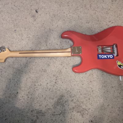 Fender Stratocaster 2021 - Fiesta Red Partcaster image 7