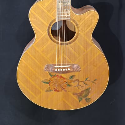Blueberry  NEW IN STOCK Handmade Acoustic Guitar Grand Concert image 3
