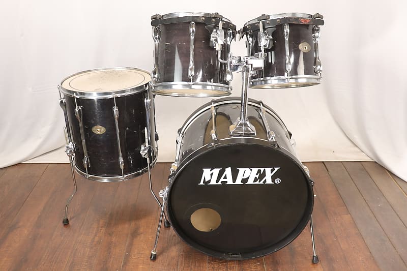 Tama RockStar 4pc Drum Kit Set 22/16/13/12" Grey Lacquer image 1