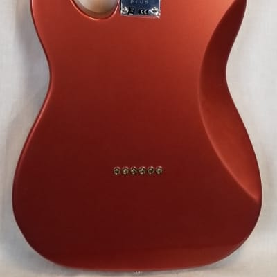 Fender Player Plus Telecaster, Maple Fingerboard, Aged Candy Apple Red W/Deluxe Gig Bag image 10