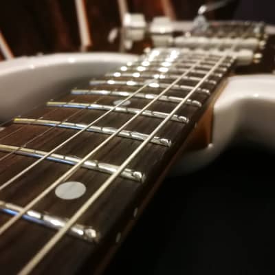 Ibanez AZ2204N-AWD Prestige E-Guitar 6 String - Antique White Blonde + Case image 5