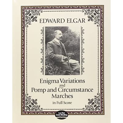 Enigma Variations and Pomp and Circumstance Marches in Full Score Edward Elgar for sale