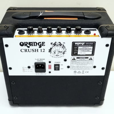 Orange Crush 12 Guitar Amplifier Black image 3
