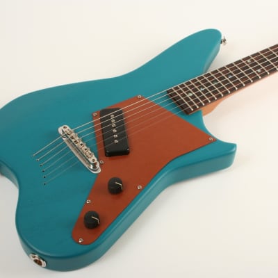 Pawar Guitars Astrogator Reef Blue Satin image 2