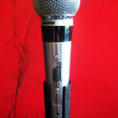 Vintage 1980's Shure 565SD Switchable Cardioid Dynamic Microphone Low Z w accessories SM58 image 9