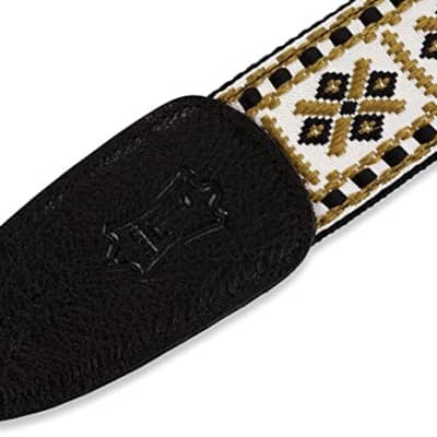 Levy's M8HT-07 2" Jacquard Weave Hootenanny 60's Style Guitar Strap image 2