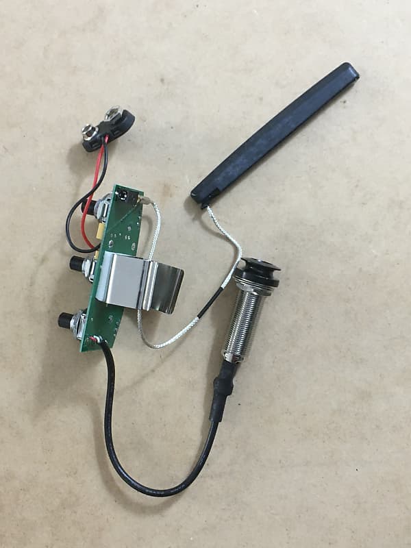 Duncan Turner Acoustic Research? Guitar Pickup Volume Top Reverb