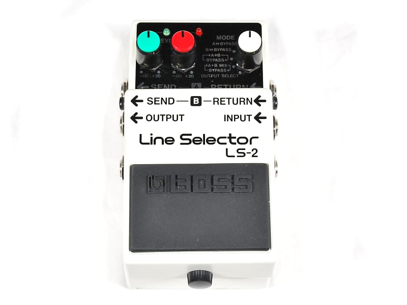 Used Boss LS-2 Line Selector Guitar Effects Pedal