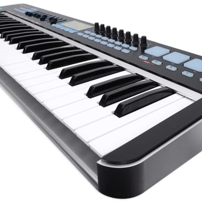 Samson Graphite 49 Key USB MIDI DJ Keyboard Controller w/ Aftertouch/Fader/Pads image 4