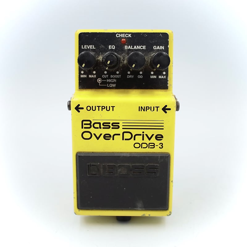 Boss ODB-3 Bass Over Drive Guitar Effect Pedal AH91802