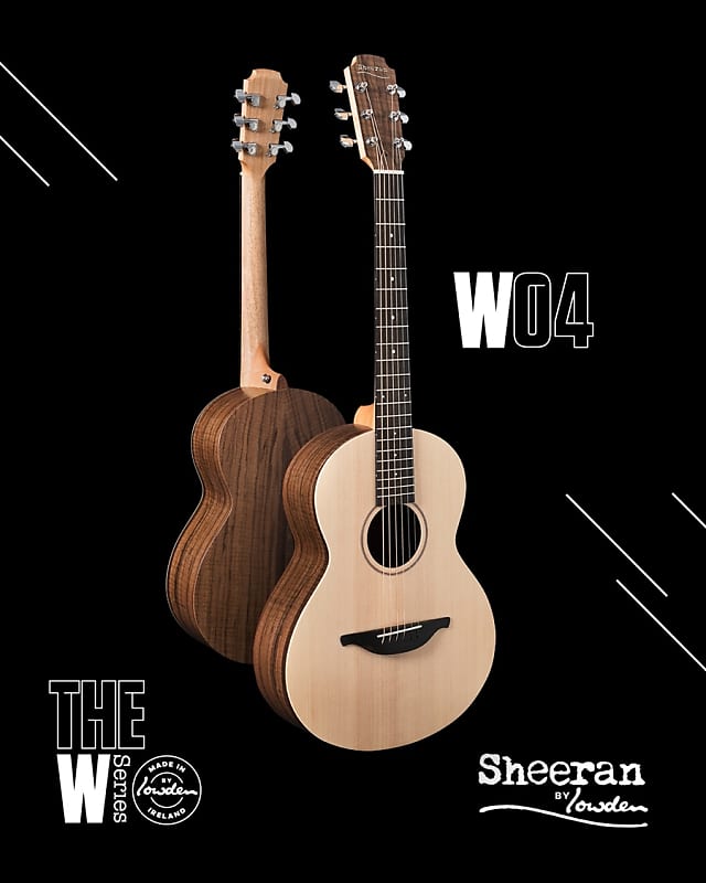 Sheeran by Lowden W-04 in Figured Walnut and Sitka Spruce image 1