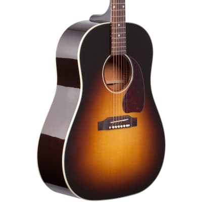 Gibson J-45 Standard Acoustic Guitar, Vintage Sunburst image 5