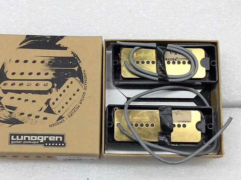 Lundgren M8 8 string Bridge and neck pickup set Meshuggah