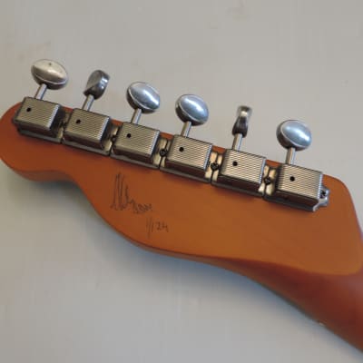 Fender Telecaster  George Harrison  Cloud Nine One of a Kind Hand Engraved DDCC Custom Guitar image 10