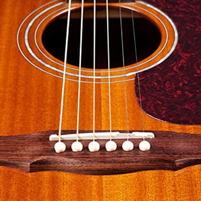 Guild D-120 - Dreadnought Steel String Acoustic Guitar - Solid Mahogany top, back, sides image 5