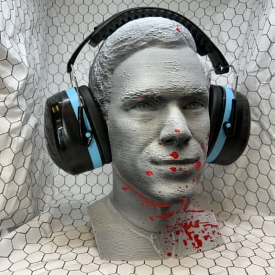 Dexter Headphone Stand! Michael C. Hall Gaming Headset Rack Holder. Holds Ear Protection Headsets! image 13