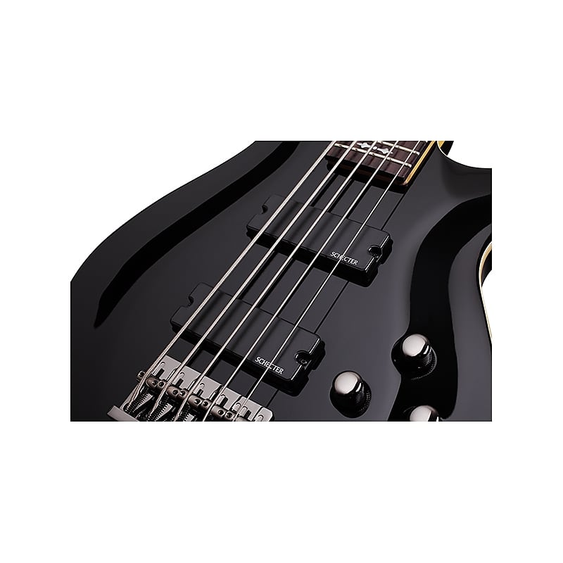 Schecter Omen-5 Active 5-String Bass Gloss Black | Reverb