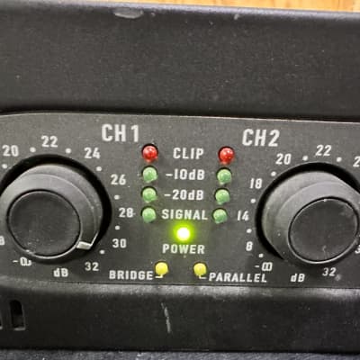 QSC PLX1602 Two Channel 1600 Watt Power Amplifier - Tested & Working #2620 image 5