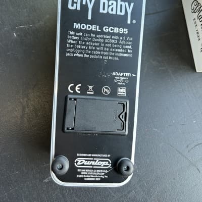 Dunlop GCB95W Limited Edition Cry Baby Wah | Reverb