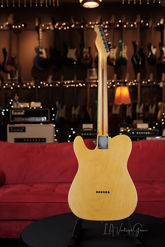 M.B.Guitars 52-T Blackguard White Blonde