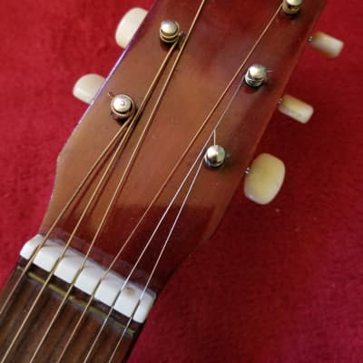 NorMa FG-10 Acoustic Parlor Guitar MIJ 60s Natural image 8
