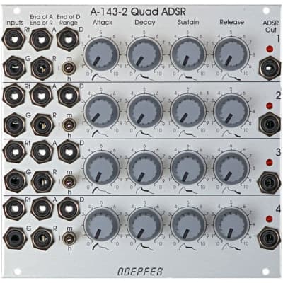 Doepfer A-143-2 Quad ADSR 4x Envelope Generator Eurorack Module 26HP image 1
