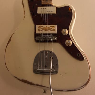 Fender Jazzmaster 1959 White relic mjt image 1