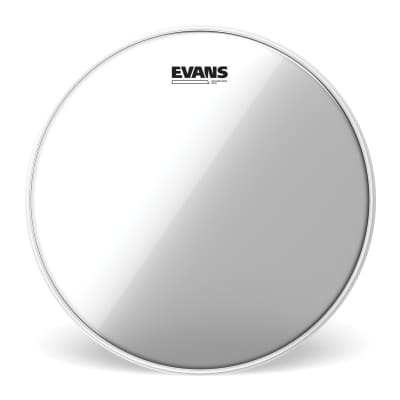 Evans Clear 200 Snare Side Drum Head, 10 Inch image 1