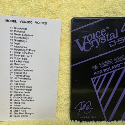 Roland Voice Crystal 4 D-50