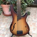 Ibanez Bass Workshop SRH505F Fretless 5-String Bass Guitar In SKB Case