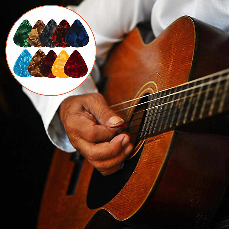 50 Pieces Guitar Finger Protectors, 5 Sizes Silicone Fingertips Guards, 5  Colors Anti Slip Fingertip Protectors for Guitar Playing Men Women Counting