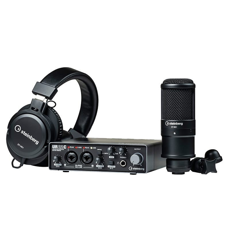 Mint Steinberg UR22C Recording Pack with Interface, Condenser Mic, Headphones image 1