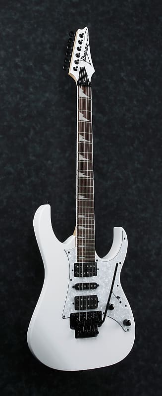 IBANEZ RG350DXZ-WH Tremolo 6-Saiter E-Gitarre, white | Reverb