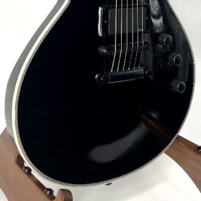 ESP Ltd EC401 Electric Guitar w/ EMG 81/60 Pickups Gloss Black Ser#: WI22011406 image 3