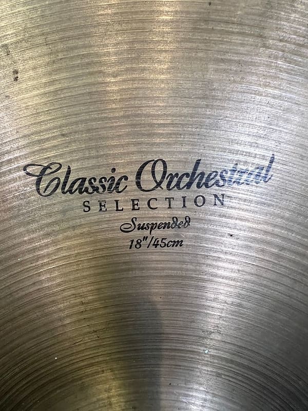 Zildjian Classic Orchestral Suspended 18" Crash Cymbal 18" Crash Cymbal (Margate, FL) image 1