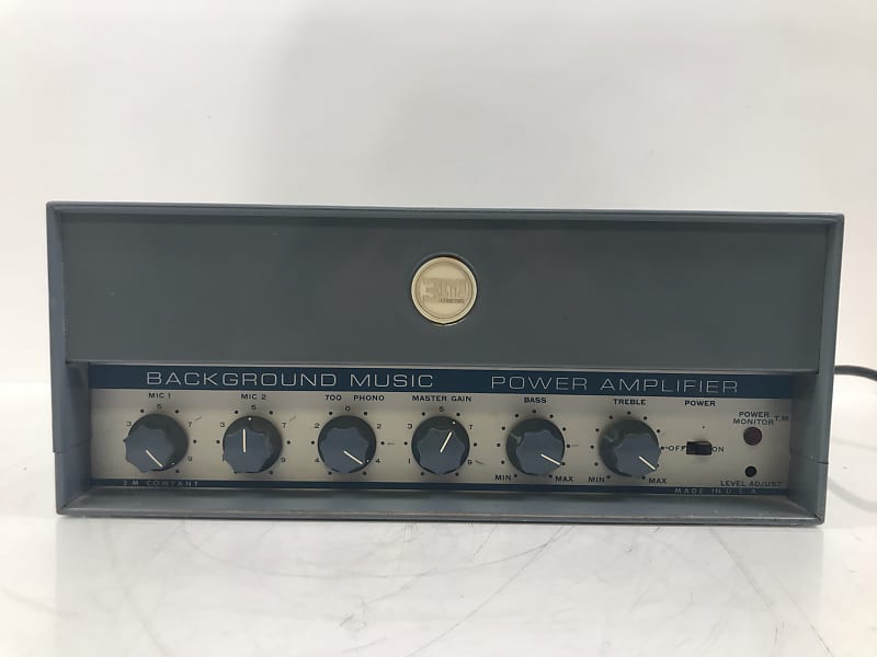 Western Electric / 3M Company Background Music Power Tube Amplifier image 1