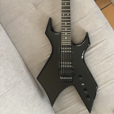 B.C. Rich Stranger Things Eddie's Inspired Limited-Edition NJ Warlock  Electric Guitar Regular Black