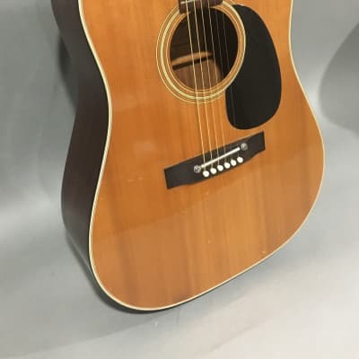 Rare Terada W601 1978 Acoustic Dreadnought MIJ Guitar Solid Spruce Top Mahogany Booming D18 Tone image 21