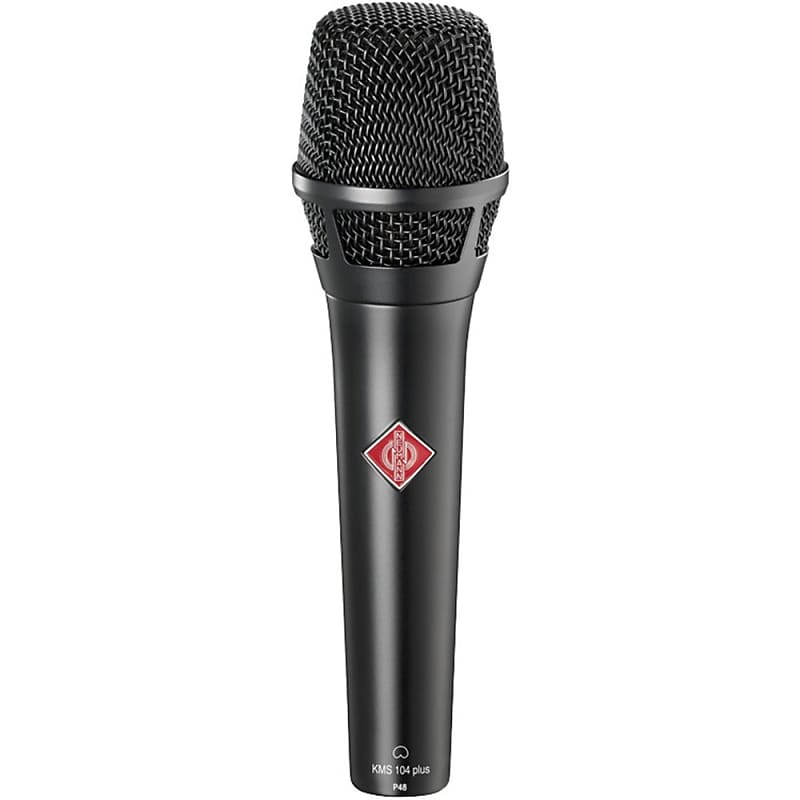 Neumann KMS 104 PLUS Cardioid Microphone (Black) with Tripod