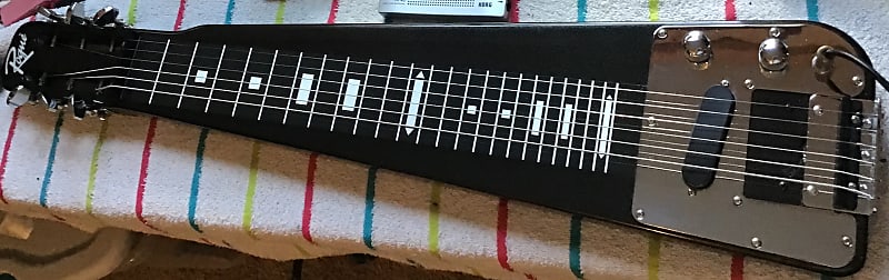 GeorgeBoards™ Americanized import lap steel - Tough PLA Nut & Bridge - FretBoard - New Strings installed ready to play out the box 22.5 scale Open E image 1