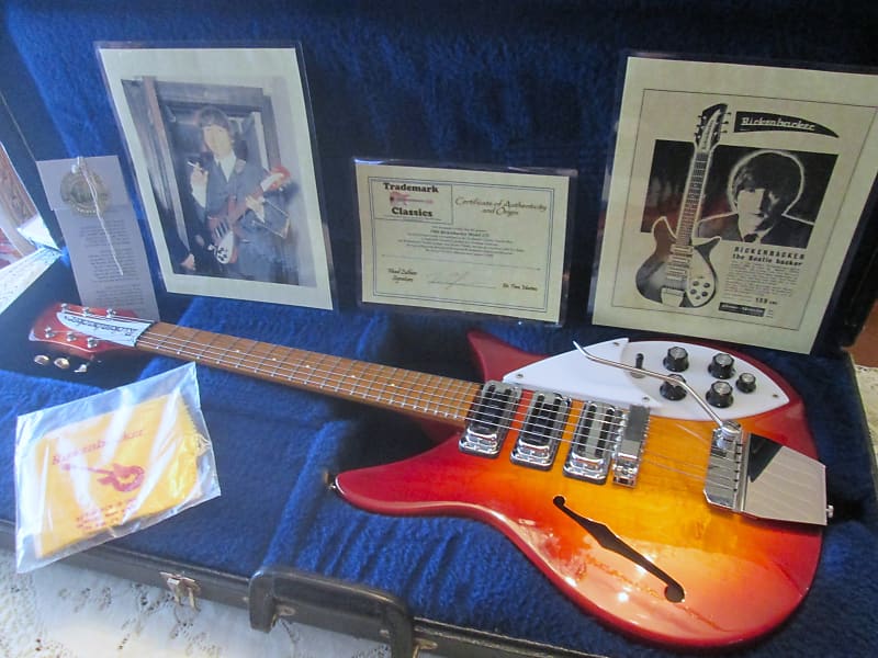 Rickenbacker 320 / 325 Beatlebacker Guitar  '80 Aged Fireglo GORGEOUS image 1