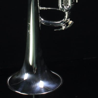 Bach Stradivarius LR180S37 Reverse Lead Professional Bb Trumpet (Silver Plated) image 6