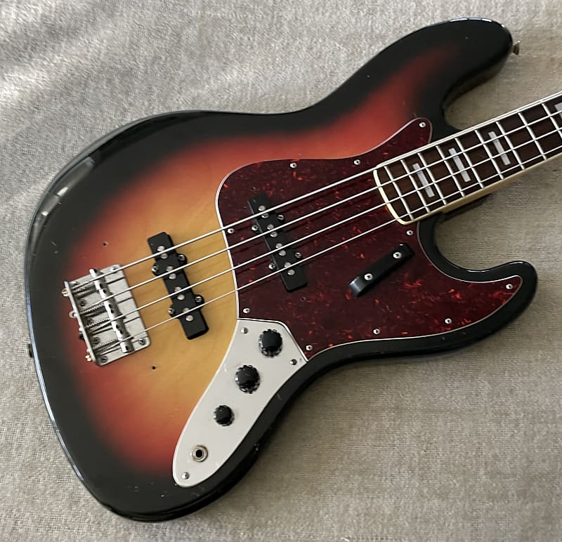 1970’s Electra Jazz Bass Pre Lawsuit / Pre Serial + OHSC Case | Reverb