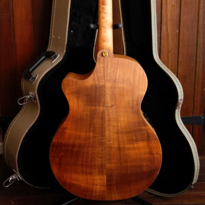 Cole Clark AN3EC-RDBLSB Redwood Blackwood Acoustic-Electric Guitar Pre-Owned image 11