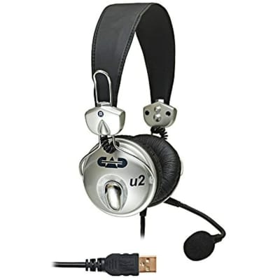 CAD Audio USB U2 Stereo Headphones with Cardioid Condenser Microphone image 1